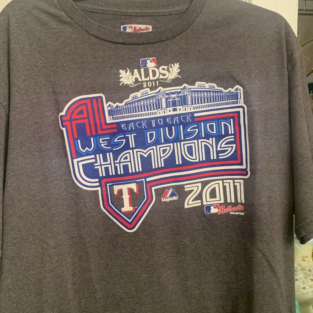 West Division Champions 2011 Texas Rangers Shirt.